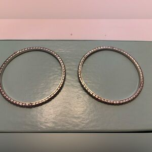 Classic Silver-Tone Bangle Set